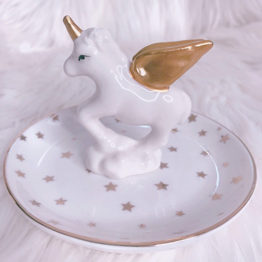 unicorn jewelry tray